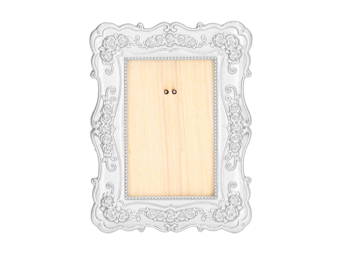 Primerox quadro de Foto Miniatura para Casinha de Bonecas 1:12 Diy Acessório Decorativo Prata