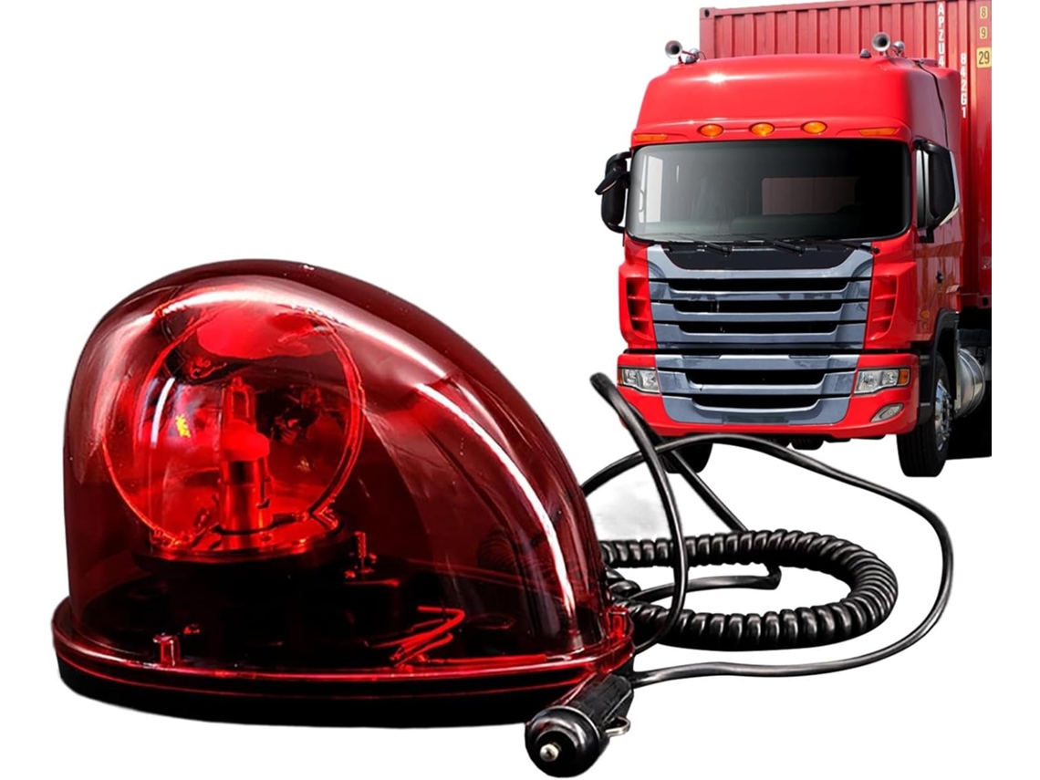 Luz De Advertência Giratória Tipo Caracol Segurança 12v 14v, Sirene Estroboscópica, Luz Estroboscópica, Farol Led
