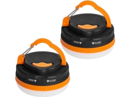 Lanterna De Acampamento Alimentada Por Bateria Pacote Com 2 Lanterna De Acampamento Com Ímã Aquaforge