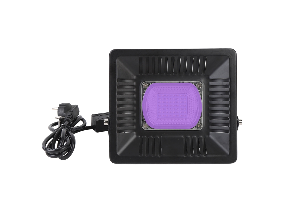 Luz Negra Led Ultravioleta 50w 385 400nm Ip65 à Prova D'água para Festas, Clubes | S/MARCA