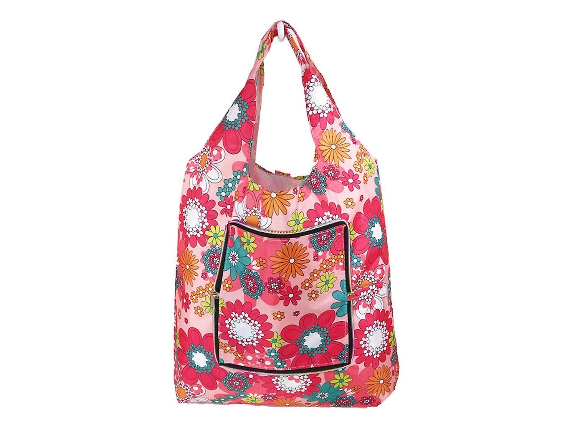 Sacolas de Compras Dobráveis ​​e Práticas, com Impressão, Reutilizáveis, para Guardar e Reciclar. GOKOCO