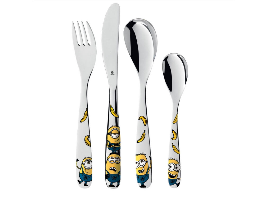 conjunto de Talheres WMF infantil minions (4 Und)
