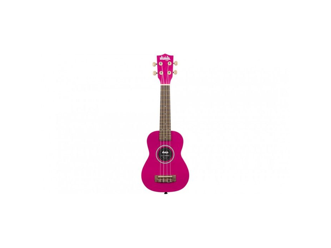 Ukulelê Kala Kal Uk Dragonfruit Soprano Multicolorido Saco De Transporte Incluído
