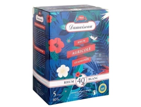 BIB Rum Damoiseau branco 5L 40 °