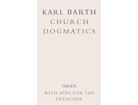 Livro Church Dogmatics, Vol. 5: Index, with Aids to the Preacher Karl Barth (Inglês)