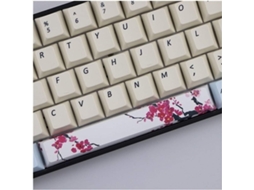 Barra De Espaço Com Sublimação De Tinta Pbt Five Sides, Perfil 6,25u, Para Teclado Mecânico Slowmoose (cor Kit 7)