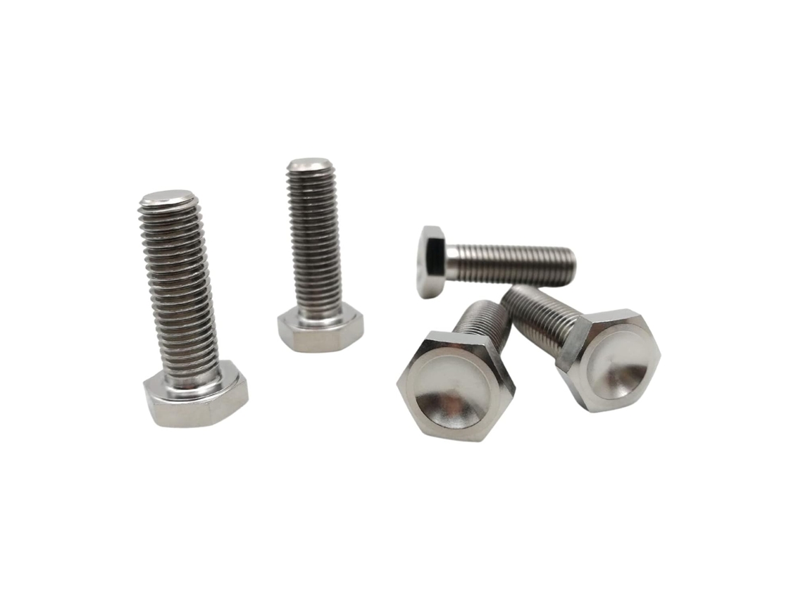 Parafusos De Titânio Rison 3/8"-16 X 7/8" Com Cabeça Sextavada,