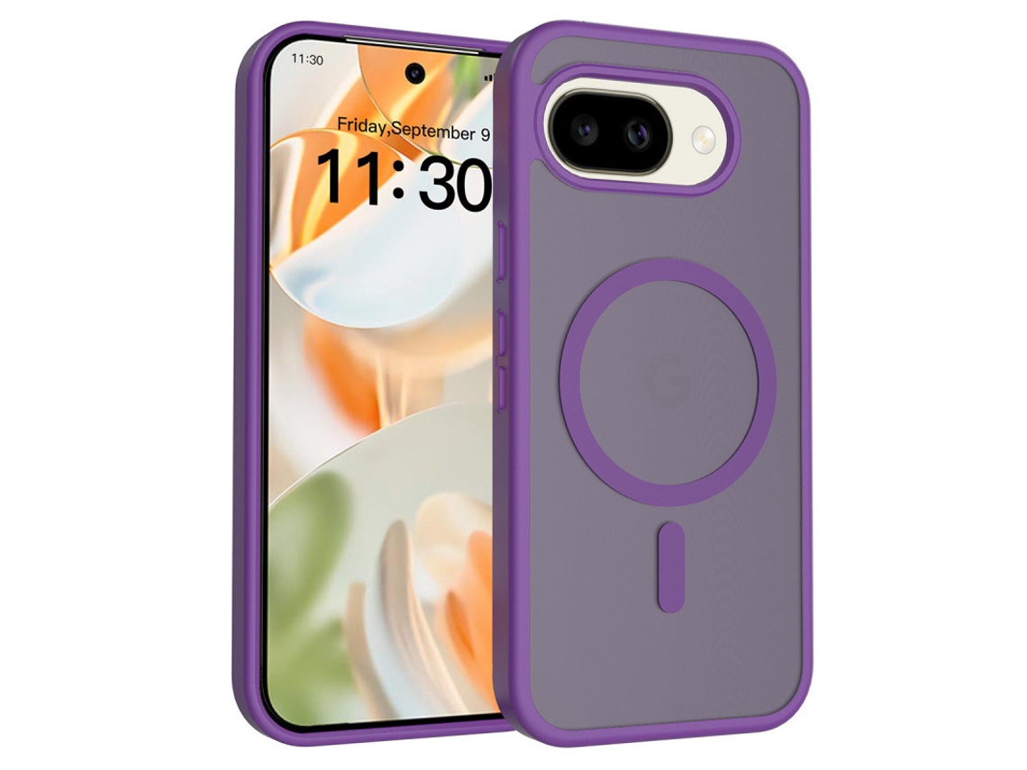 Capa Magnética À Prova De Choque Para Google Pixel 10a (roxo)