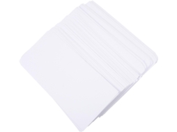 Pacote com 100 Envelopes Topbathy, Unidades, de Papel Branco Grosso, Organizador Seguro, Duráveis para Contas