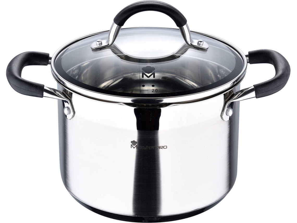 Panela MASTERPRO BGMP-1505-BK (20x14 cm - 4L - Aço Inox)