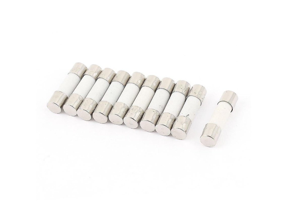 Tubo Cerâmico Retardado 250 V 5 A T5 A, Fusível 10,5 X 20 Mm Slowmoose