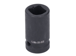 Socket Pneumático Impacto 1 Polegada Hexagonal 80mm S/MARCA