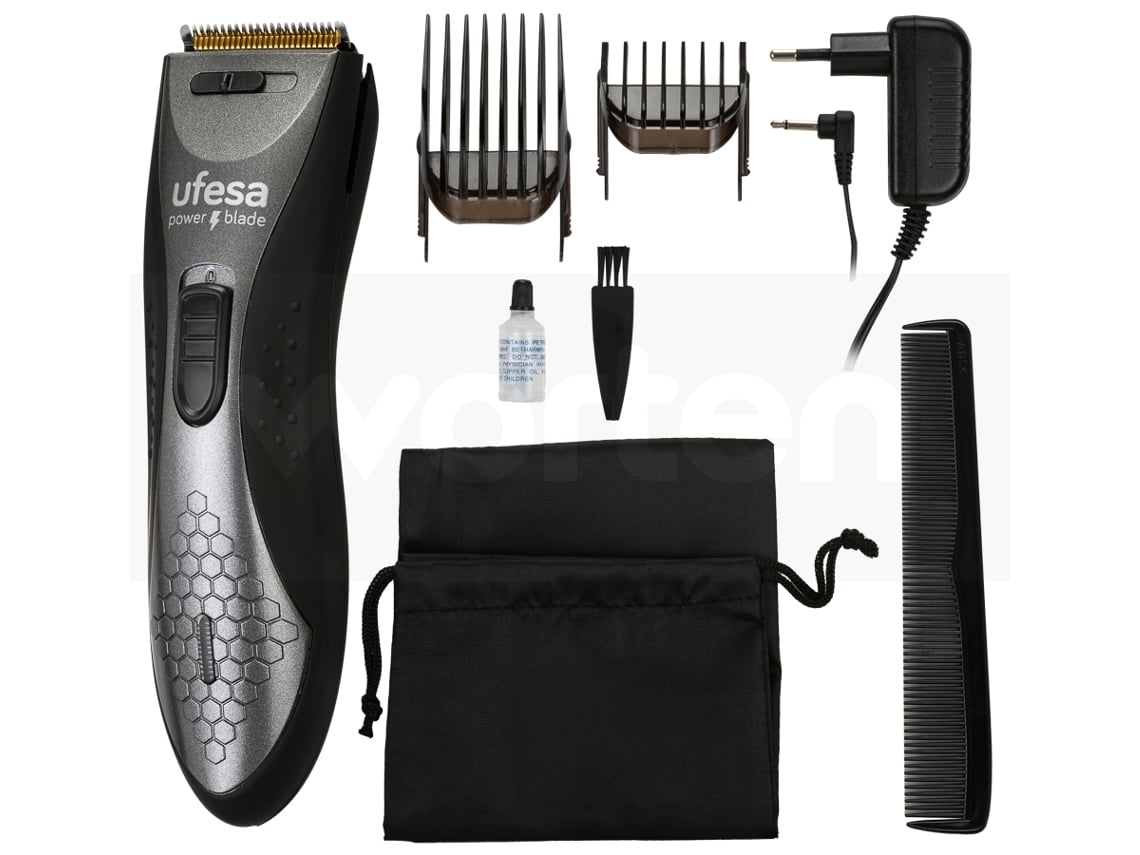 Aparador de Cabelo UFESA CP6550 (Outlet Grade B - 45 min - Mista - 3 - 36 mm)