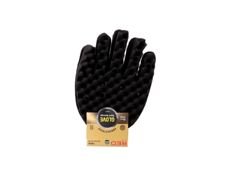 Twist Sponge Glove Double Side Esponja En Guante Red Kiss