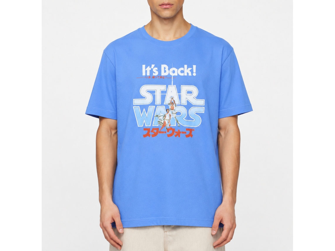 Star Wars It's Back Japanese T-shirt Unisex Adults Size:l