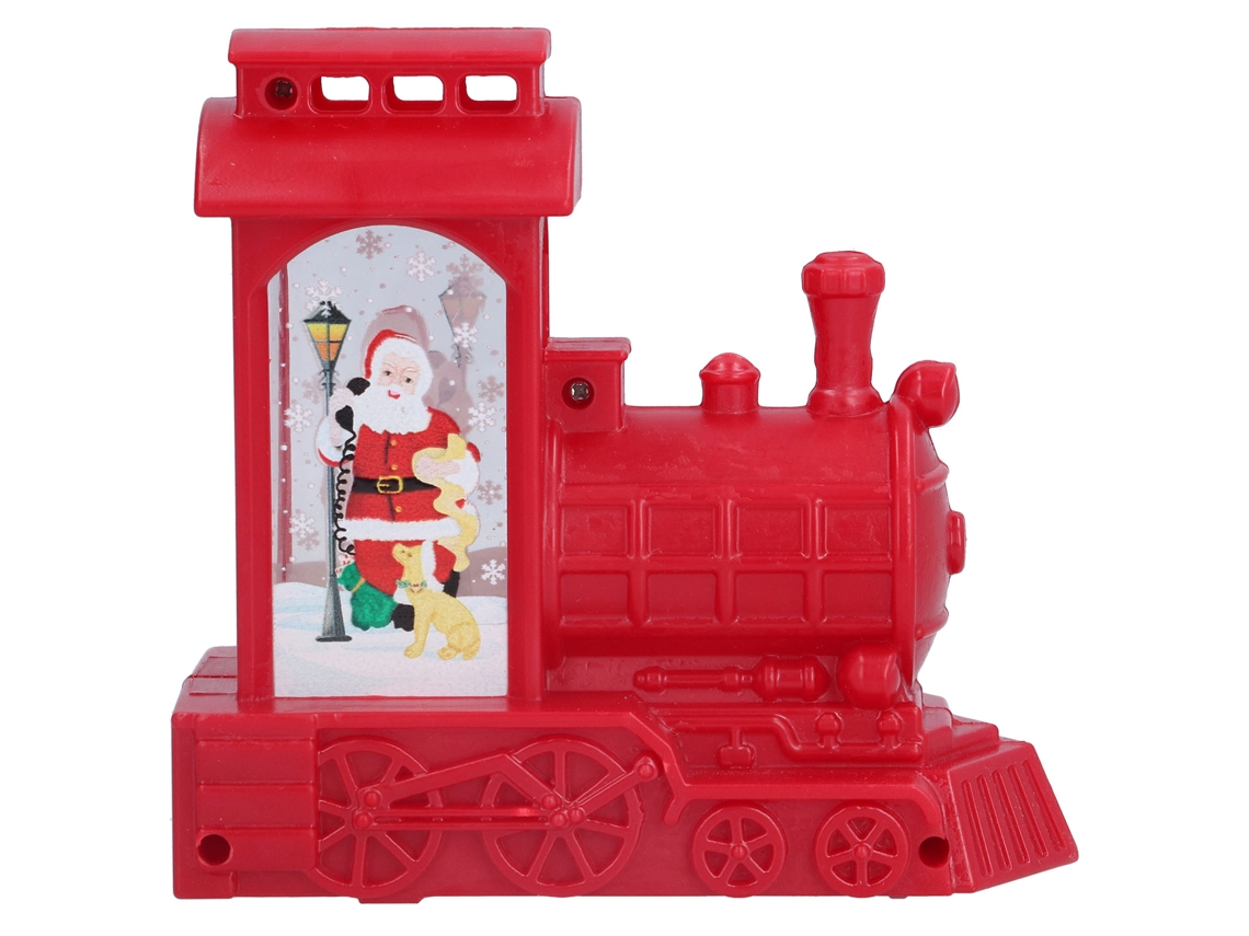 Luz Led Natal Decorativa Segura Velho Vermelho Casa Festa Aniversário