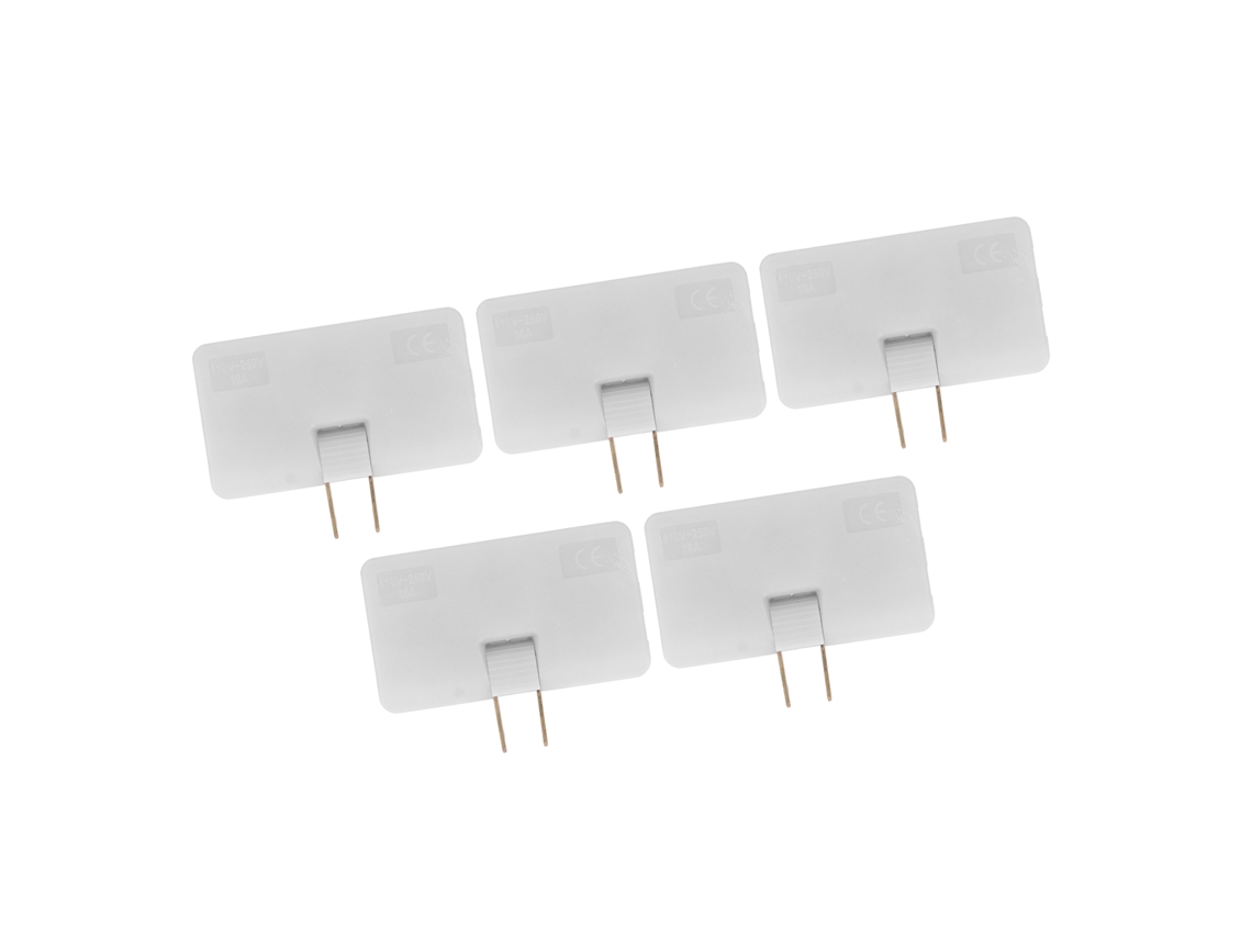 Laxiscreed Adaptador De Tomada De Viagem Com Conversor De Energia, Rotação De 180° (1 A 3 Entradas)