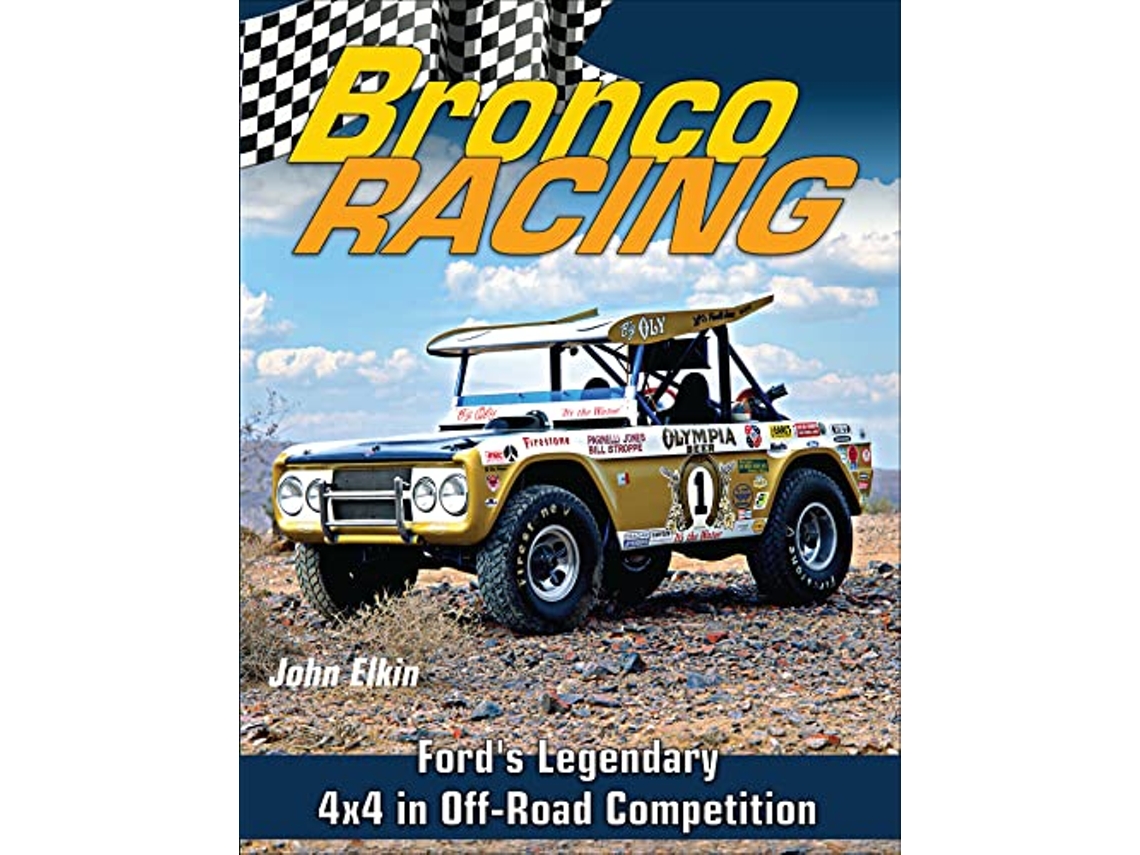 Livro Bronco Racing de John Elkin (Inglês)