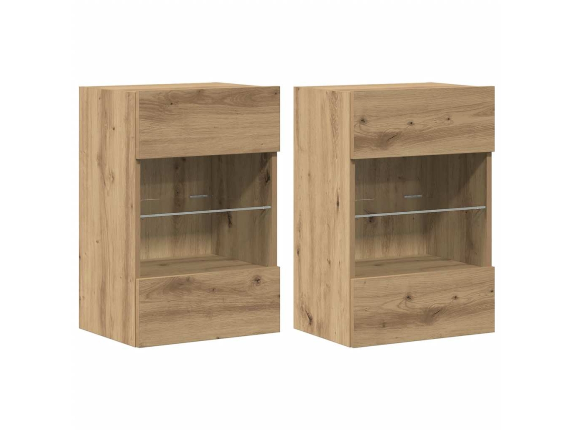 Wall Cabinet, Wall Cabinets Vidaxl Marrom Madeira Processada (n/a)