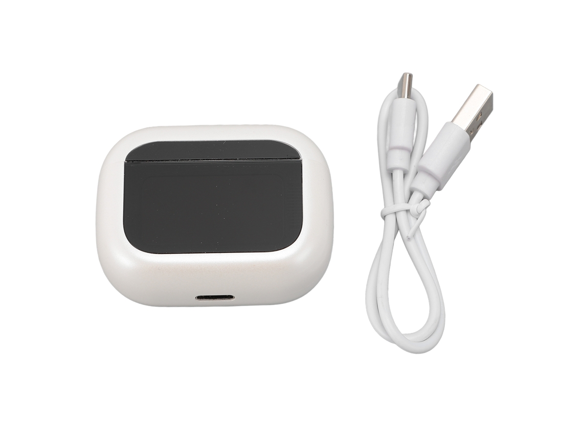 Fones Mali Bluetooth Sem Fio com tela Lcd touch, cancelamento de ruído e controle táctil