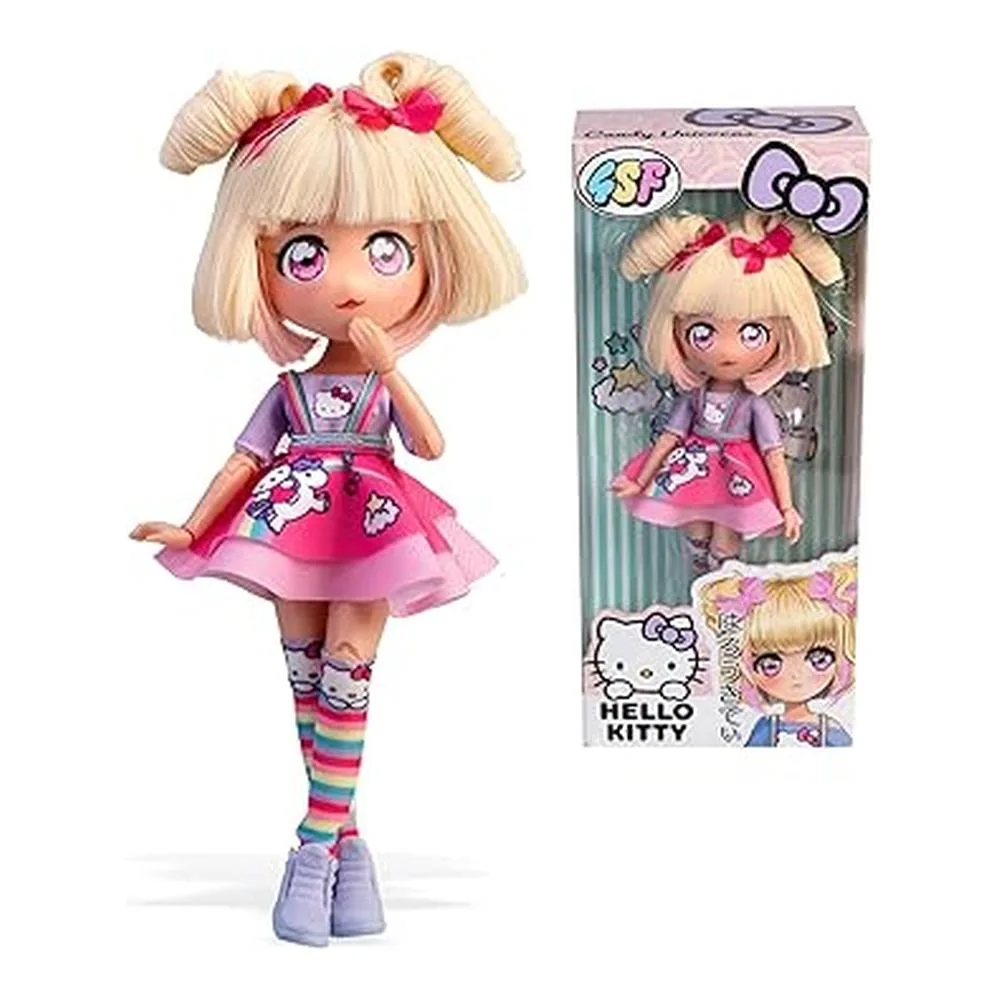 Boneca de mangá Hello Kitty Candy Unicorn famosa boneca japonesa da moda 40944shktf0000 Famosap25