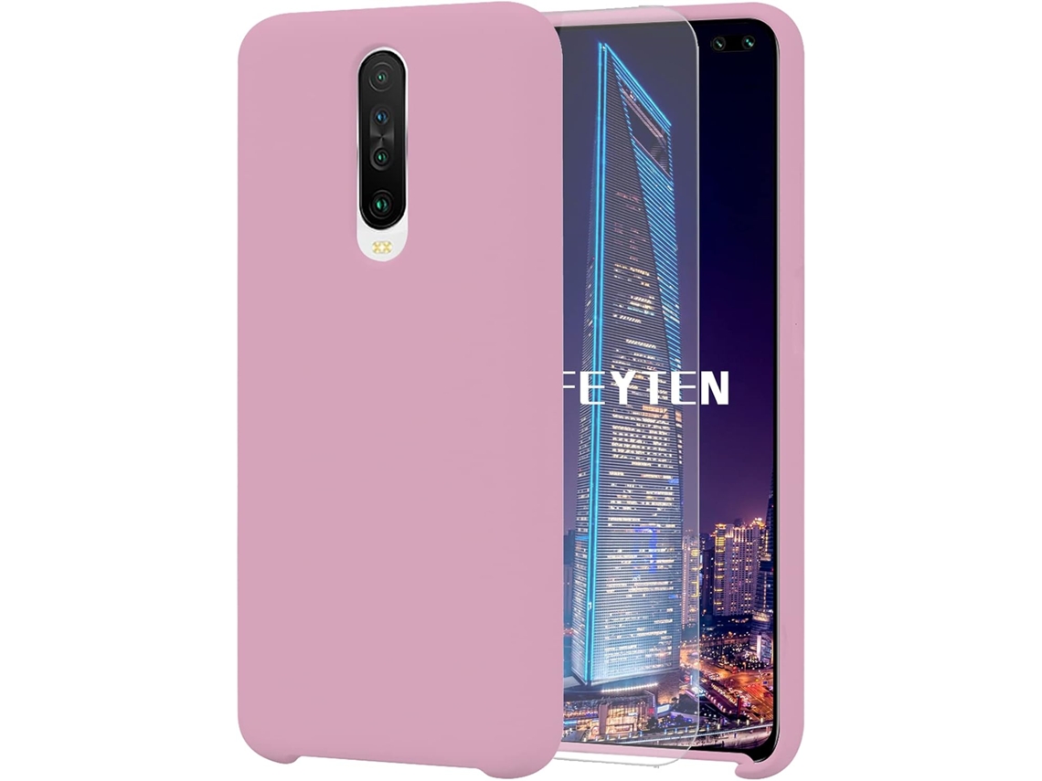 Capa Protetora Antiarranhões Gel para Lg, Xiaomi Redmi K30 HONGWE. Rosa