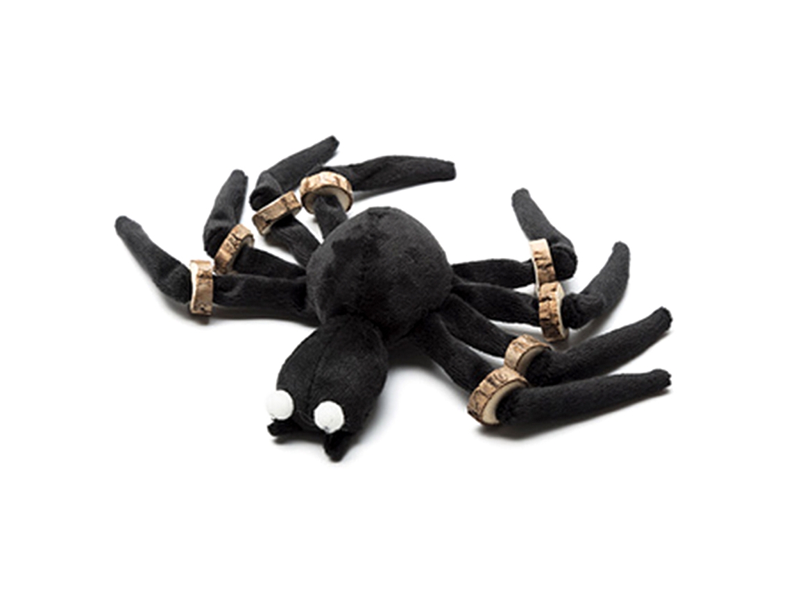 Brinquedo de Gato Aranha Primerox com Pernas Engraçadas e Material Macio para Halloween