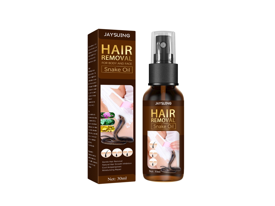 Spray Snake Oil para Remoção de Cabelo Rápida e Eficiente LAXISCREED