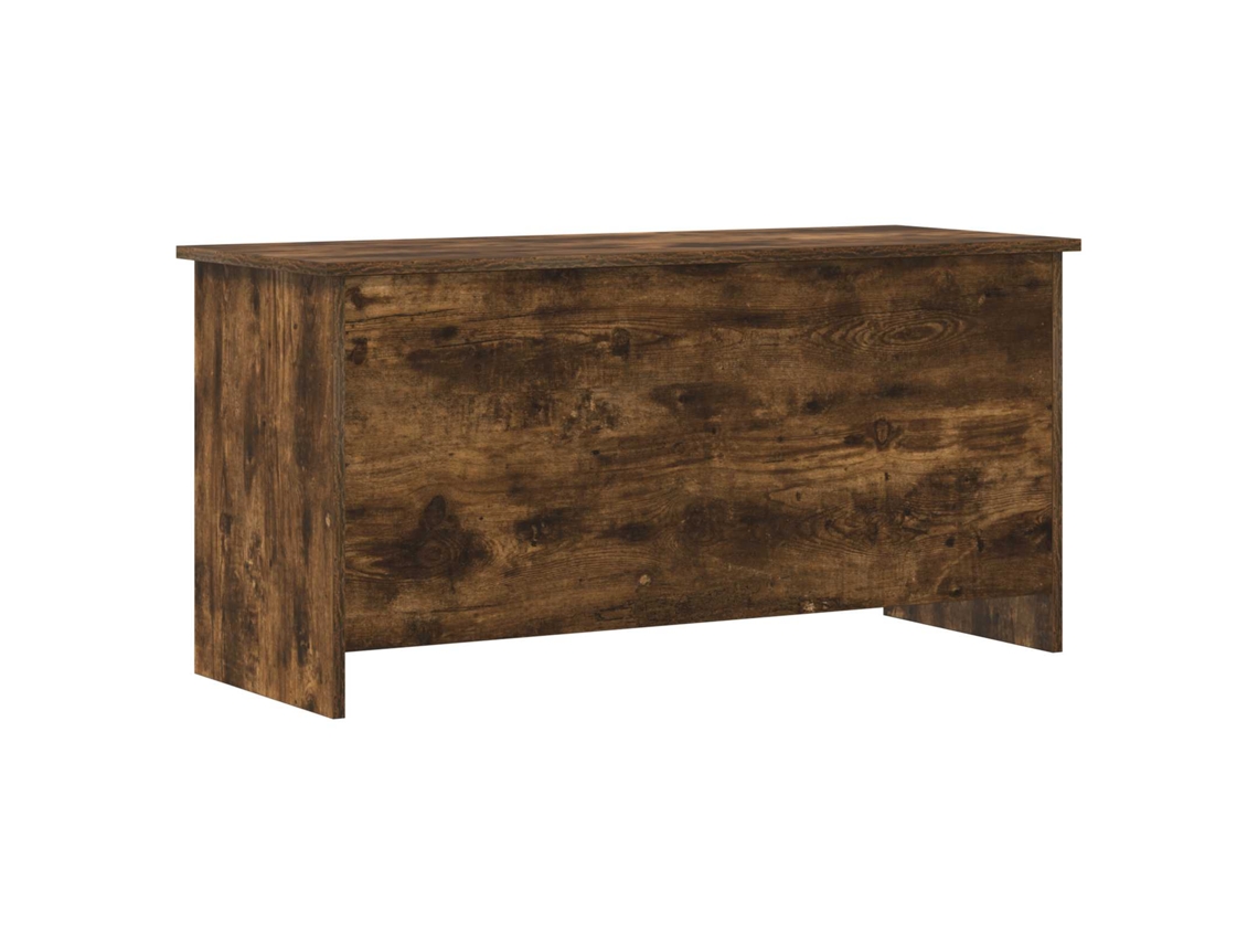Conjunto 1 Baú De Armazenamento Vidaxl Castanho Derivados De Madeira (100 X 40 X 50 Cm)