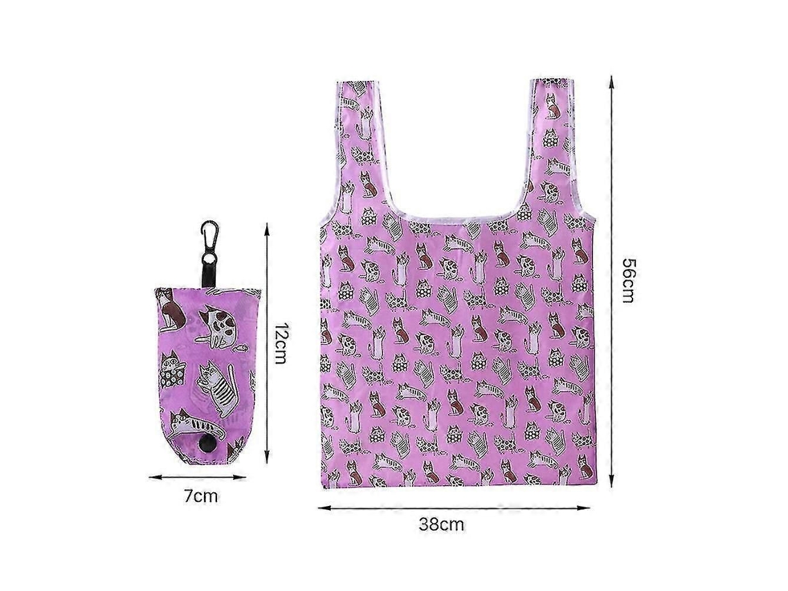 Sacola de Compras Grande, Reutilizável, Ecológica, para Supermercado, Guardar Brinquedos Praia , Bolsa Ombro Compras, S GOKOCO
