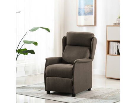 Poltrona  Reclinável 289784 Tecido Cinzento