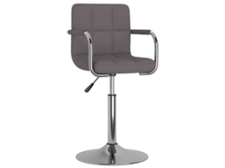 Dining Chair, Dining Chairs Vidaxl Cinzento-acastanhado Tecido (n/a)