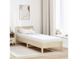 Vidaxl Colchão Médio 70 X 200 Cm Branco