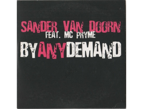Cd By Any Demand Spinnin Records