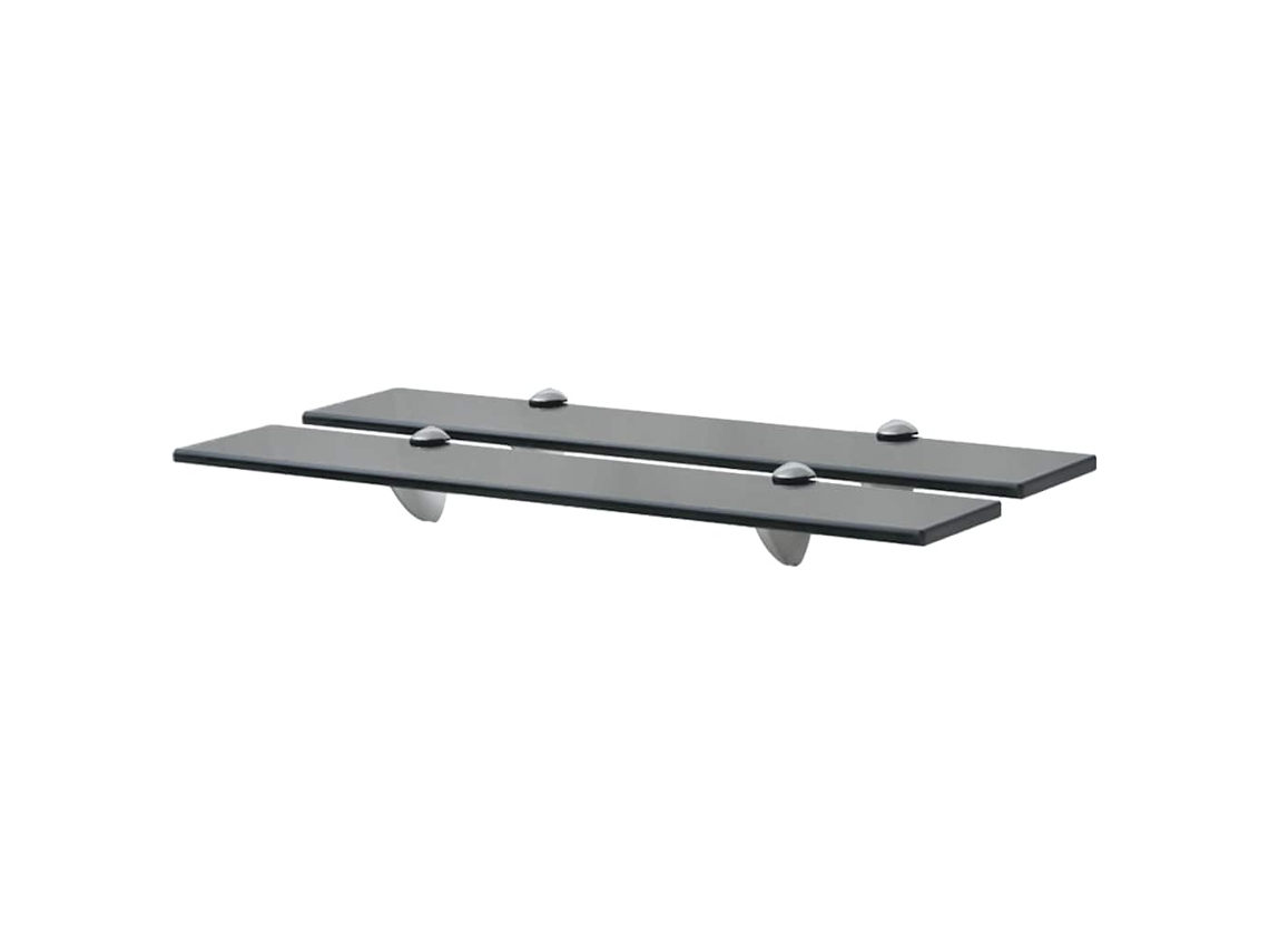 Vidaxl Prateleiras Flutuantes 2 Pcs Vidro 60x20 Cm 8 Mm