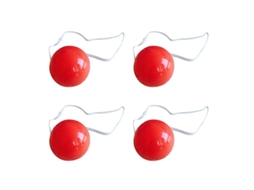 4pcs Nariz Vermelho Allinless