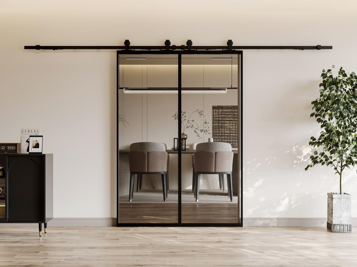 Porta de Correr de Sobrepor Linci VENTE-UNIQUE.PT