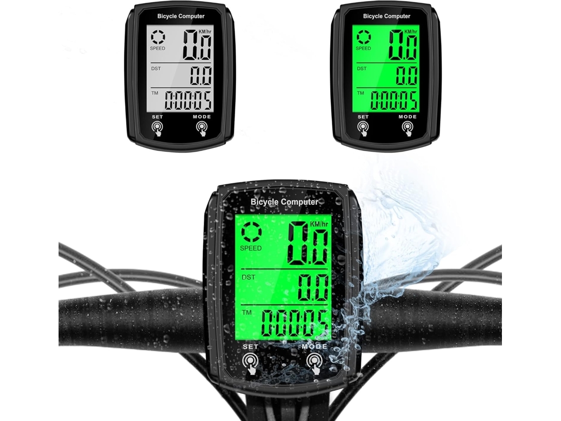 Ciclocomputador Para Bicicleta, Velocímetro, Odômetro