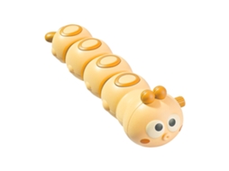 Mali brinquedo de Rastejo de Relógio Bebê Animal Fofo Balanço Educativo Interativo Amarelo