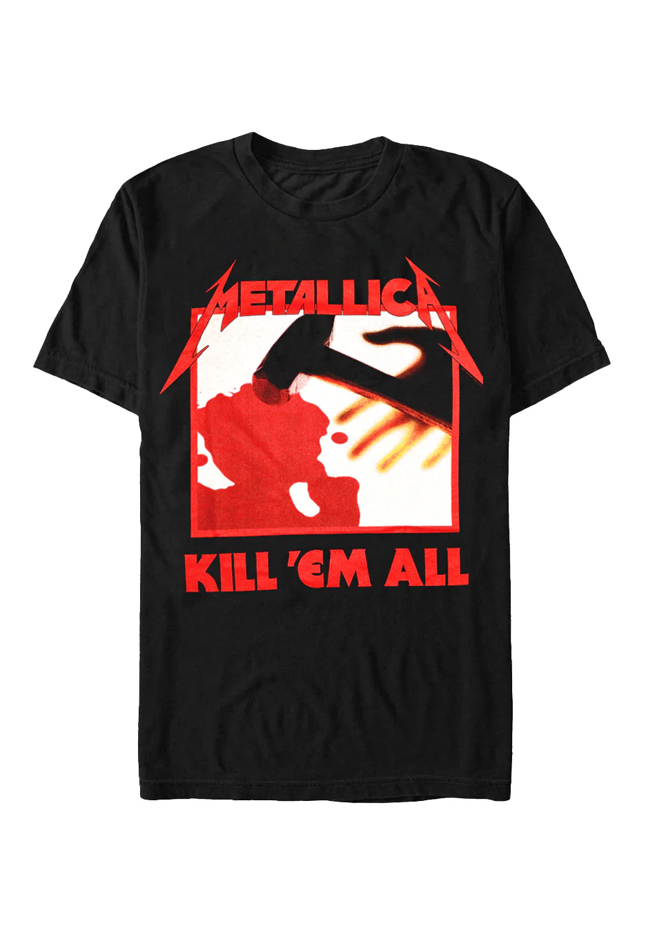 Sizexxl Metallica - Kill 'em All Tracks - T-shirt Unisex Adults