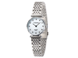 Reloj De Pulsera De Pareja Retro Moda Dial Redondo Analógico De Cuarzo Para Mujer Y Hombre