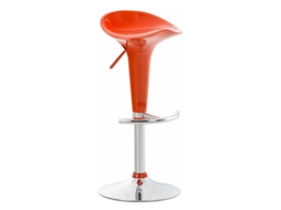DUDECOR Banco Alto Saddle Laranja