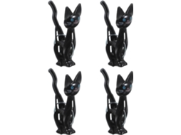 Clipes Para Toalha De Praia Em Formato Gato Da Crafthrou, Alta Elasticidade E Resistência, Estilo Verão Para Uso