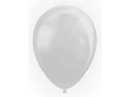 Balões WEFIESTA Prata Metálico 30 Cm