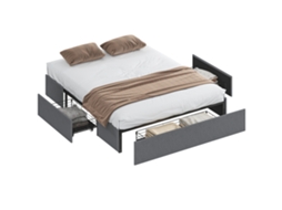 Sofá cama PRIME KANG individual, dobrável, com encosto ajustável, almofada, 72x78x79 cm, creme