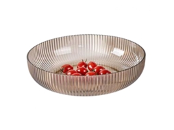 Tigela Elegante com Design Japonês Sofisticado, Grande para Sopa, Multifuncional, Transparente, Feita de Animais de Estimação, Inodora AQUAFORGE