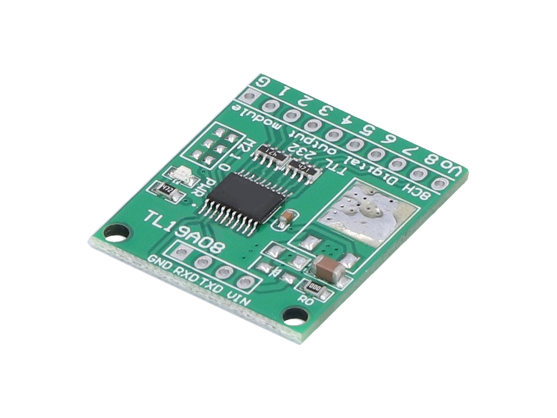 MÓDULO de Controle Io 8CH RTU UART TTL232 Placa Controladora Acessório DC 5V TL19A08