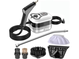Limpador A Vapor Para Casa E Carro, Vaporizador De Pressão Portátil De 2500 W| Aquecimento Em 15 Segundos| 6 Níveis Vapor| Reservatório Água 1, 2 L