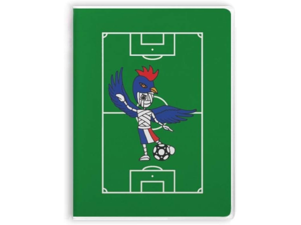 Carnet De Notas Com Sopa De Cobertura Motif Coq Français