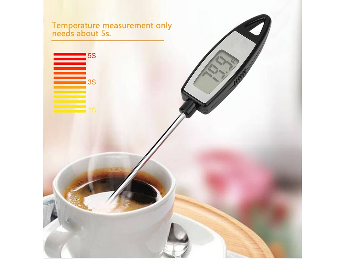 Termômetro Com Ampla Faixa De Medição Temperatura, Culinário À Prova Dágua Leitura Digital Direta Para Cozinha, Churrasco E Grelh Aquaforge